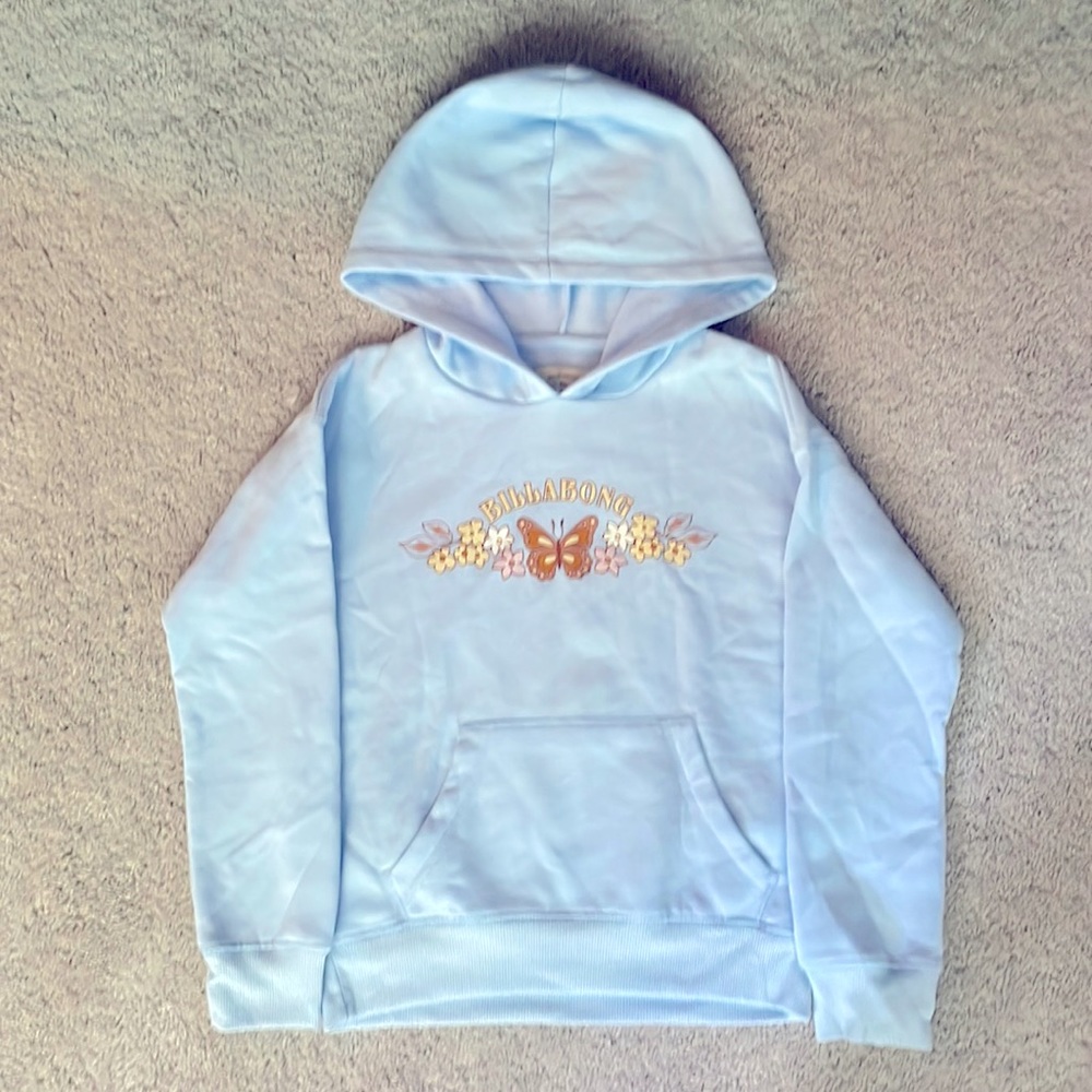 Billabong blue butterfly jacket